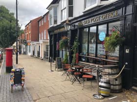 The Old Post Office pub in West Street in Warwick. Photo by The Old Post Office