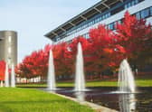 The University of Warwick's main campus in the Autumn.