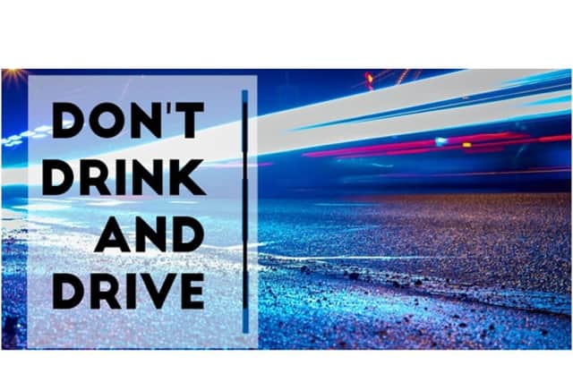 Warwickshire Police will be publicising arrests made during December for drink or drug driving as part of its annual campaign. Graphic by Warwickshire Police