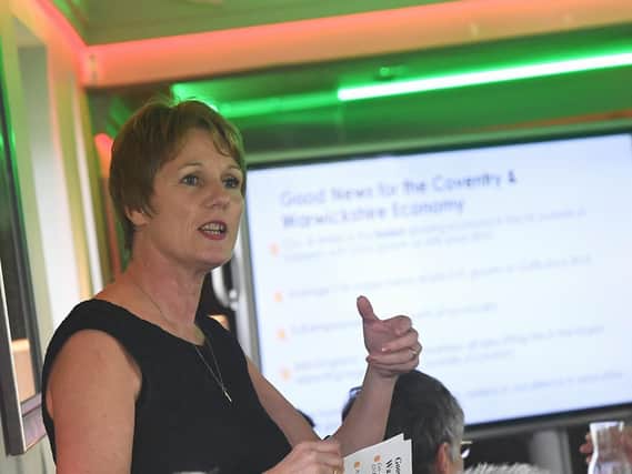 Louise Bennett, of the Coventry and Warwickshire Chamber of Commerce.