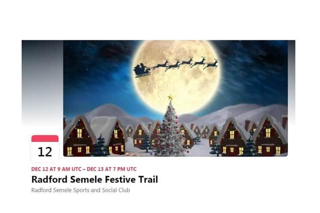 A Christmas trail will be coming to Radford Semele to brighten up the village streets.