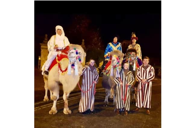 Joseph’s Amazing Camels will be providing a Christmas drive through Nativity. Photo supplied