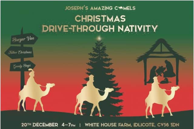 Josephs Amazing Camels will be providing a Christmas drive through Nativity. Photo supplied