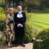 Warwickshire High Sheriff  Joe Greenwell and his wife Anne