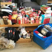 Some of the donations collected for the appeal. Photo supplied