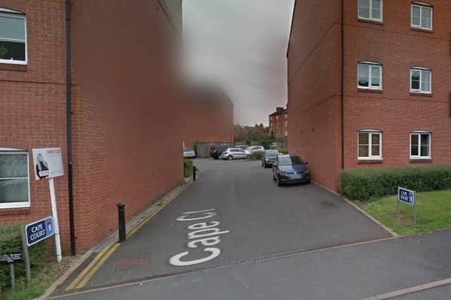 The entrance to Cape Court. Photo by Google Streetview