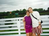 Helen Siddaway and her husband Mark.