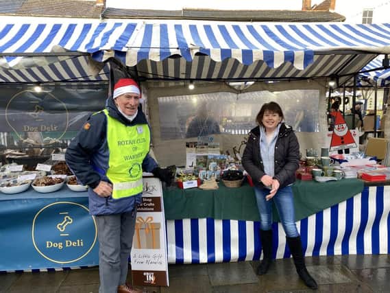 The visitor information centre will once again have a stall at Warwick Market next week where people can pick up their vouchers. Photo supplied