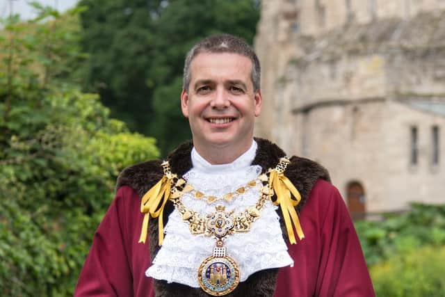 Mayor of Warwick, Cllr Terry Morris. Photo by Warwick Town Council