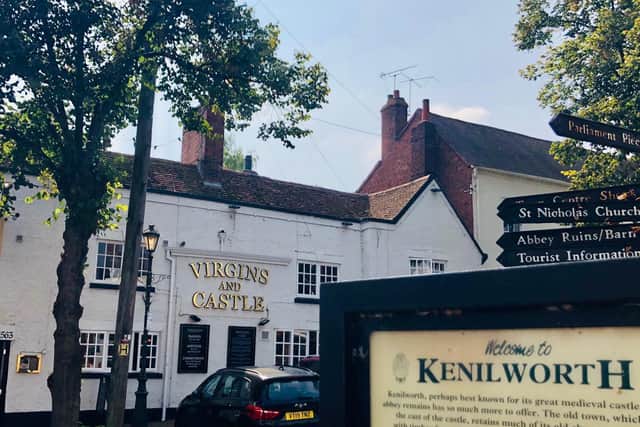 The Virgins and Castle in Kenilworth. Photo submitted