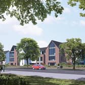 A CGI of the new care home in Leamington.