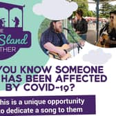 The BandStand Together event in Leamington.