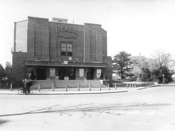 An archive picture of the Granada cinema when it was called the Plaza.