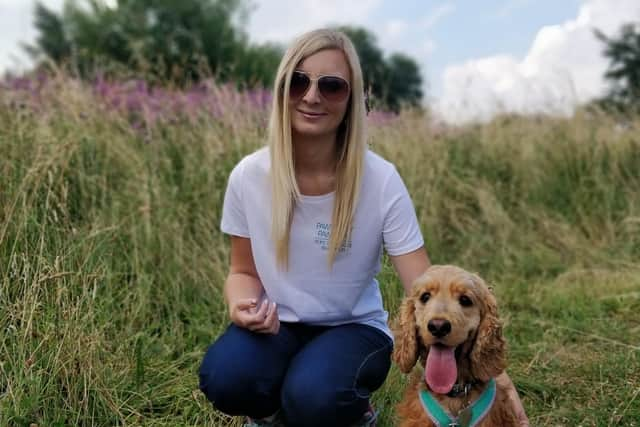 Hannah Antrobus, who is a dog trainer and behaviour advisor. Photo supplied