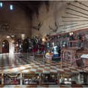 A 360° virtual tour of Warwick Castle inside and out is part of the 'Learning Library'. Photo provided by Warwick Castle