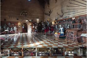 A 360° virtual tour of Warwick Castle inside and out is part of the 'Learning Library'. Photo provided by Warwick Castle