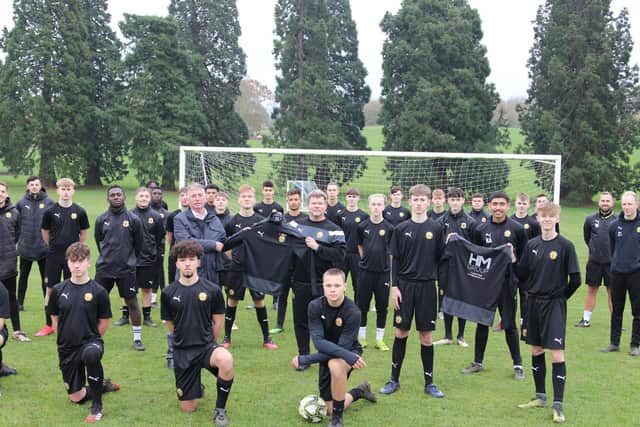 Players in the Leamington FC Academy .