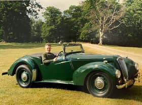 John's stunning 14hp Sports, a brilliant handler and capable of 100mph.