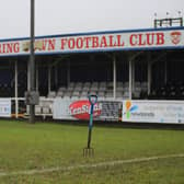 Kettering Town's FA Trophy fourth-round tie with Leamington has been called off due to a waterlogged pitch. Picture by Peter Short