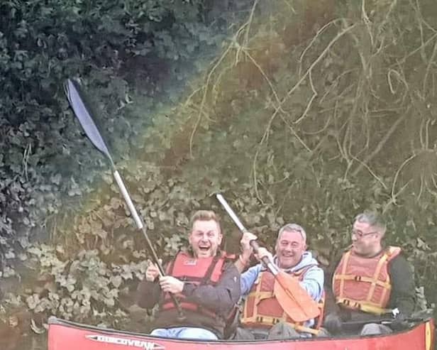 Left to right: Chris Edge, Andy Canning and John Andrews.