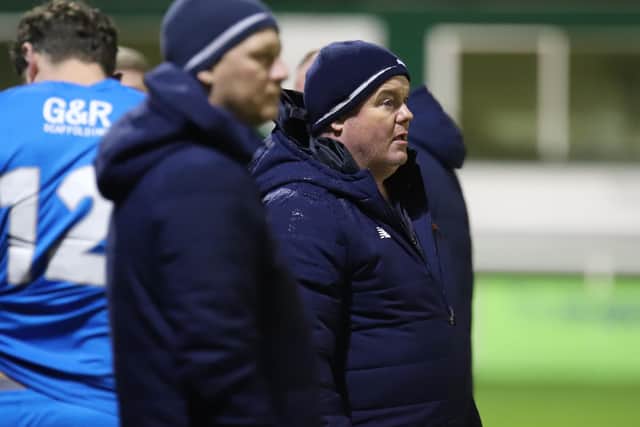 Brakes boss Paul Holleran watches on from the sidelines