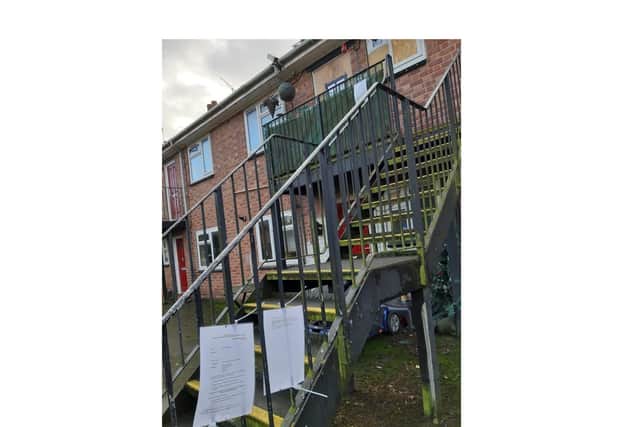 Police believe they have helped disrupt County Lines drug dealing in Leamington after serving a closure order on a flat suspected of drug activity.