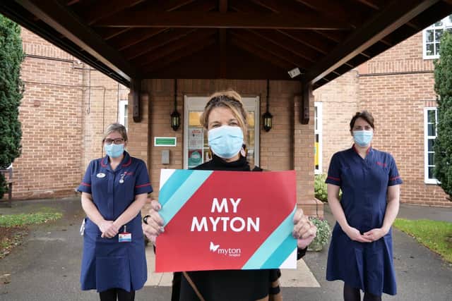 Left to right: Warwick Inpatient Unit Ward Manager Sharon Kelly, CEO Ruth Freeman and Deputy Director of Nursing Jodie Morris. Photo supplied
