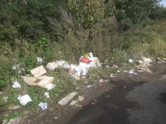 Mathew Johwa claimed letters found among fly-tipped rubbish in a lay-by in Willey had fallen out of his van accidentally.