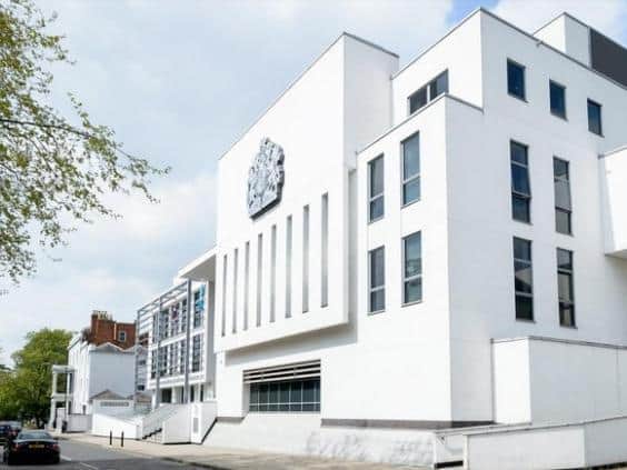 Joshua Nicholson (29) of Egerton Close, Rugby, was jailed for five years, the minimum sentence he could be given after pleading guilty at Warwick Crown Court (pictured) to possessing a prohibited firearm.