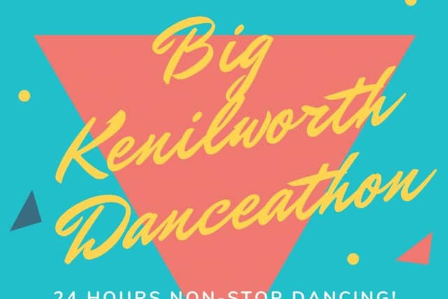 A poster for the Dancethon.