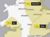 The Met Office has issued a yellow warning for parts of the county, which means there is a chance of snow and ice.