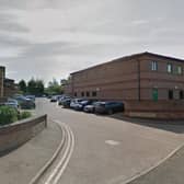 Locke House, Rugby's covid-19 vaccination centre.