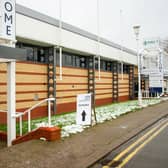 The vaccination centre at the National Agricultural and Exhibition Centre (NAEC) Stoneleigh