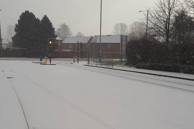 Drivers are being urged to take extra care on the roads around Leamington, Warwick and Kenilworth amid snowfall and freezing temperatures.