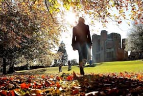 Keniworth Castle's grounds will be open for people to get some fresh air and exercise during the forthcoming school half term.