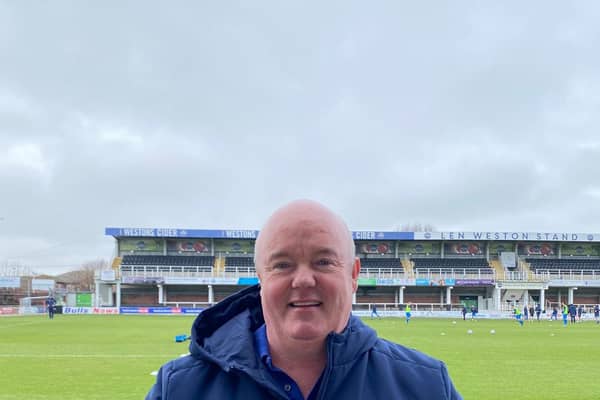 Leamington boss Paul Holleran was named the Vanarama National League North Manager of the Month for January. Picture courtesy of Leamington FC