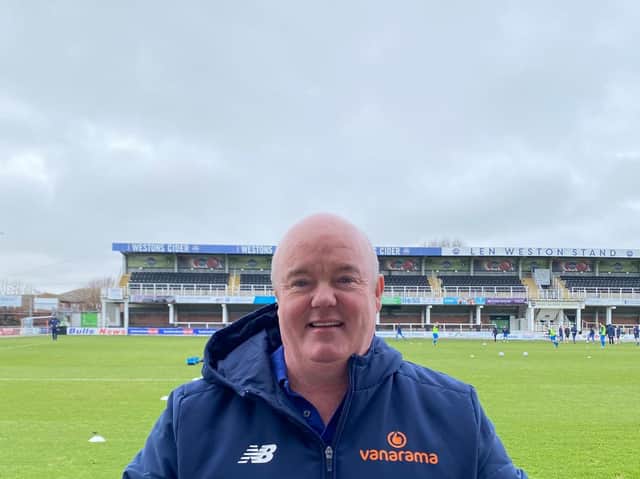 Leamington boss Paul Holleran was named the Vanarama National League North Manager of the Month for January. Picture courtesy of Leamington FC