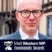 Matt Western is set to hold an online ceremony which will be streamed on his website and social media accounts. Photo supplied