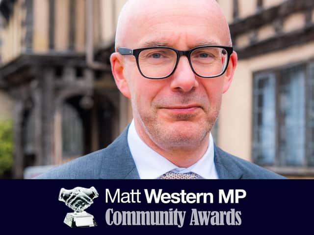 Matt Western is set to hold an online ceremony which will be streamed on his website and social media accounts. Photo supplied