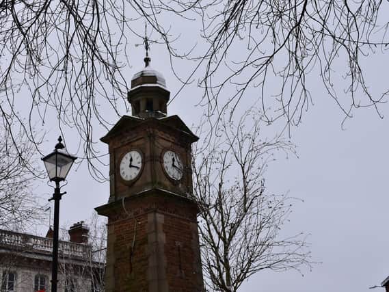 Rugby's Clocktower, pictured recently.