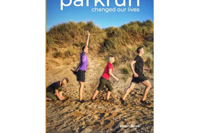 The cover of Eileen Jones' parkrun book. Photo supplied