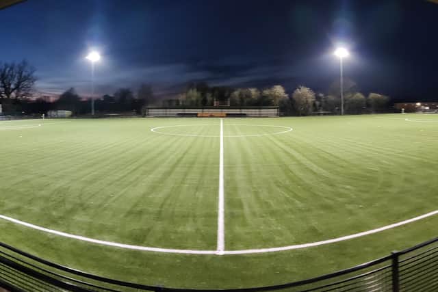 The new pitch at Racing Club Warwick. Photo supplied by Warwick District Council
