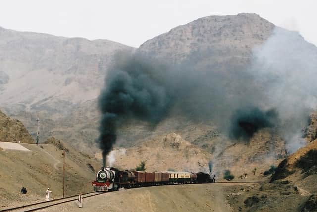 An image from Richard Wallace's book Hill Railways of the Indian Subcontinent.