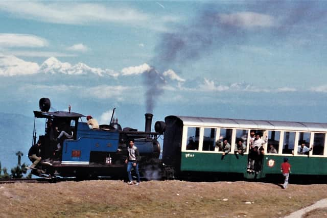 An image from Richard Wallace's book Hill Railways of the Indian Subcontinent.