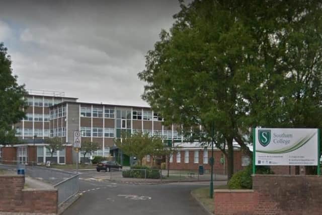 Southam College is one of the schools that will be redeveloped. Photo by Google Streetview