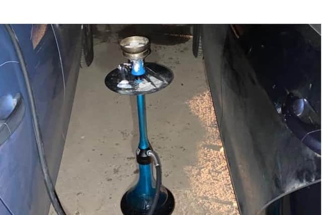 Six people were given Covid fines for meeting up near Kenilworth to smoke from a sisha.
