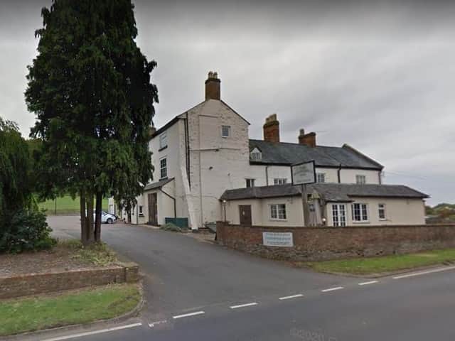 Caffeine and Machine on the main A422 Banbury Road north of Ettington,