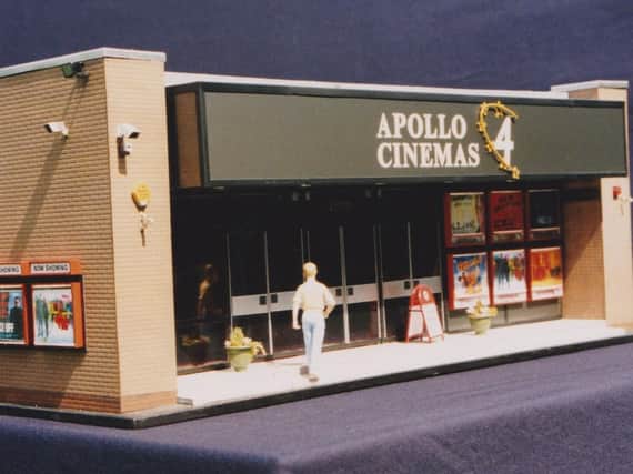 Peter Lee's model of the Apollo Cinema in Leamington.
