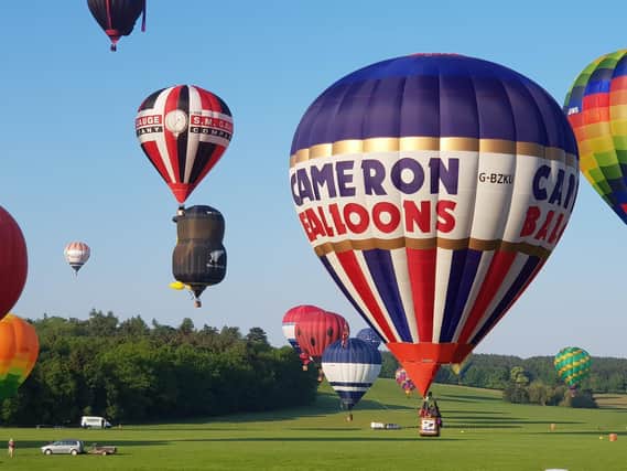 As well as a jam-packed afternoon of air displays, the event will feature over 120 hot air balloons that will be rising high in the twice-daily hot air balloon mass ascents at dawn and dusk, providing an unrivalled spectacle.