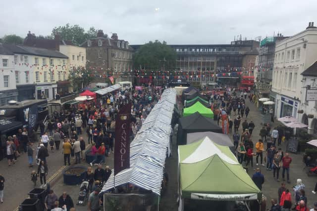 The Warwick Food Festival in 2019